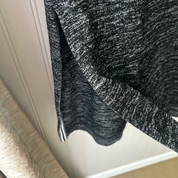 Talbots Oprah XL Petite Charcoal Midi Dress - Picture 6 of 6